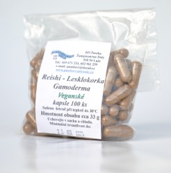 Reishi vegan kapsle 100 ks 16731fb1422f16