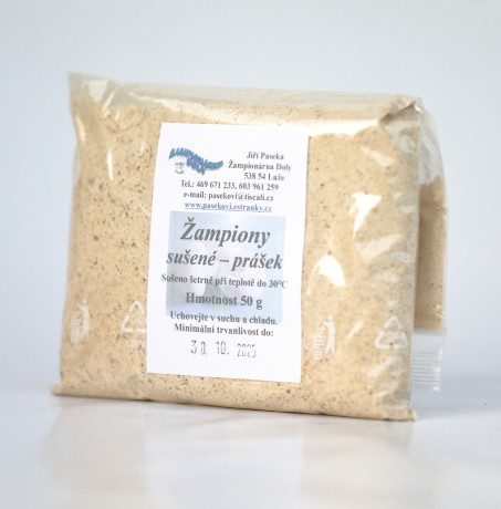 Žampiony prášek 50 g 1